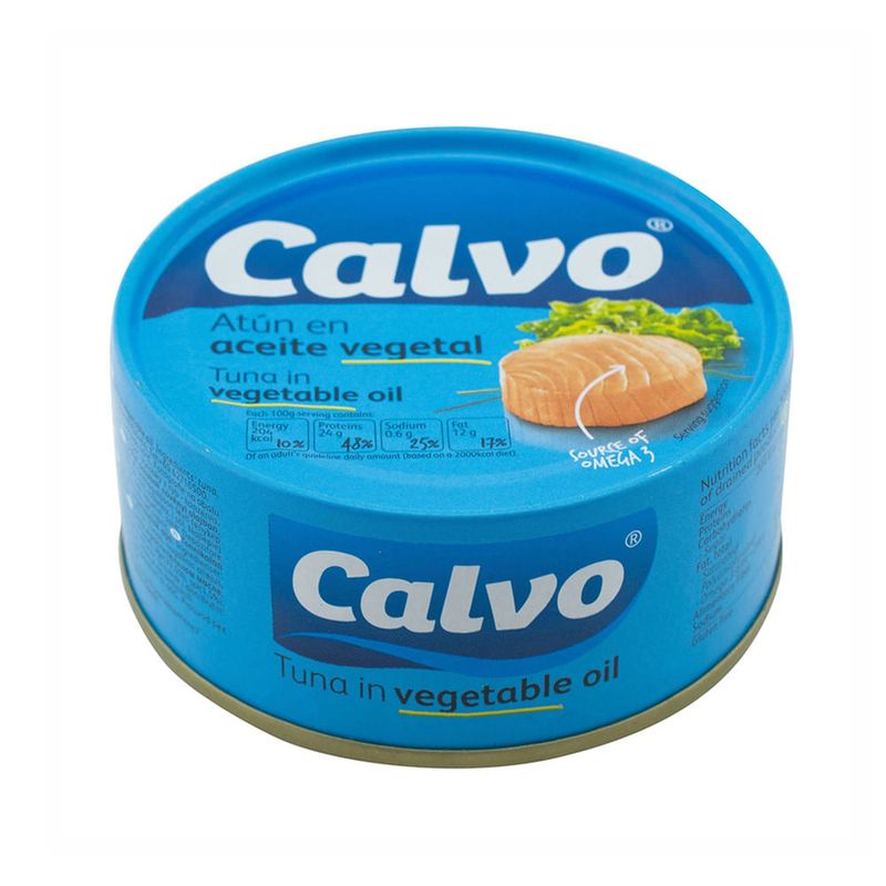 Ton in ulei vegetal Calvo, 160 g