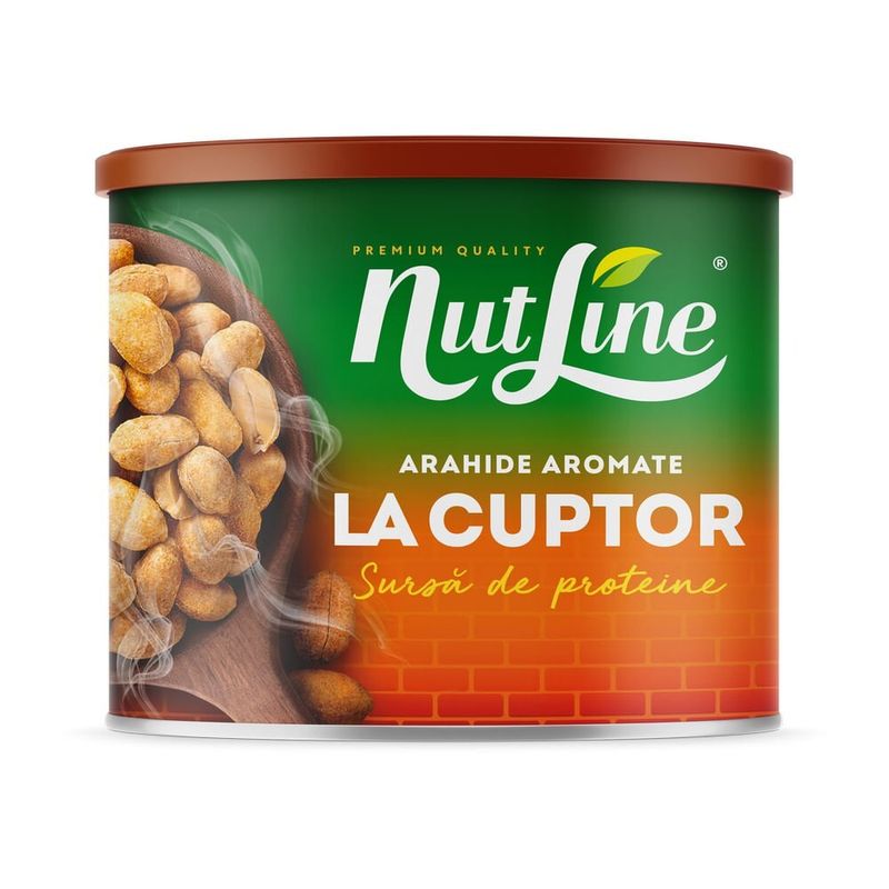 Arahide aromate la cuptor Nutline, 135 g