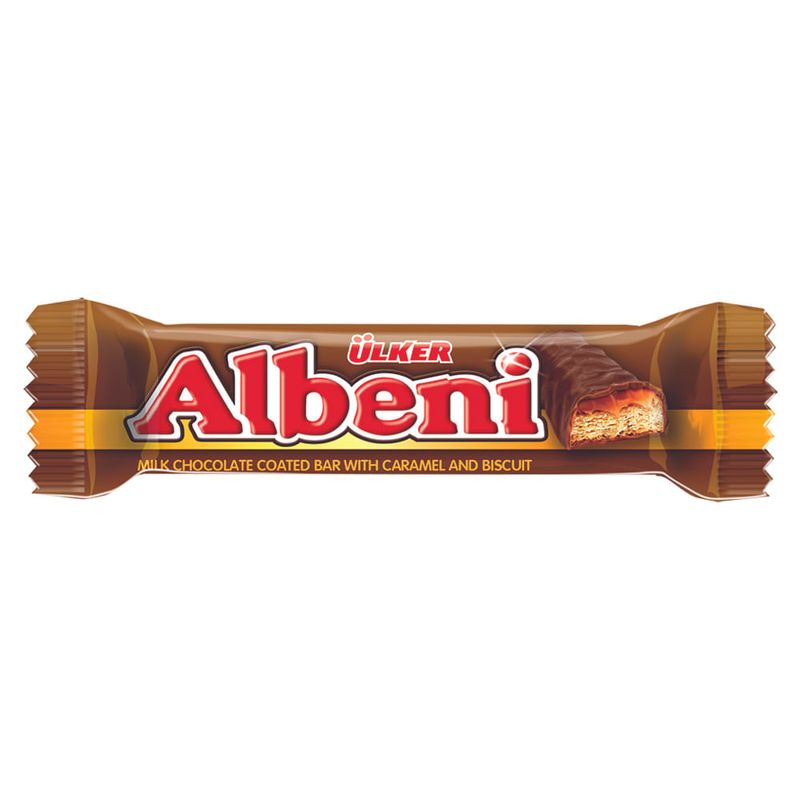 Baton Albeni cu ciocolata si caramel 31 g