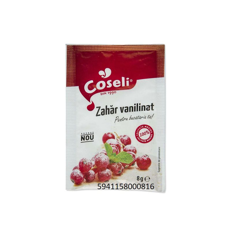 Zahar vanilinat Coseli, 8 g