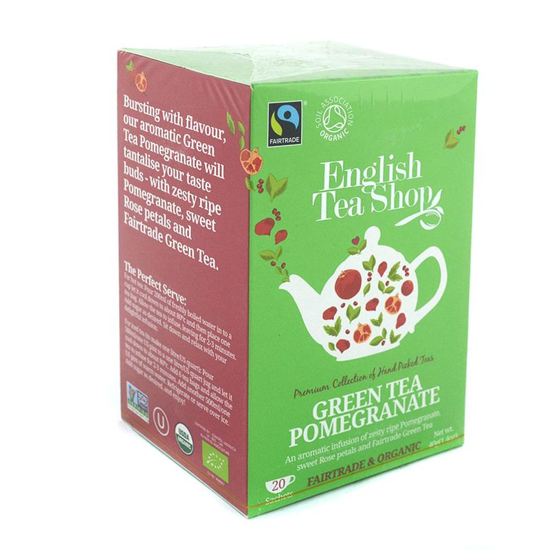 Ceai Verde&Rodie English Tea Shop 40 g