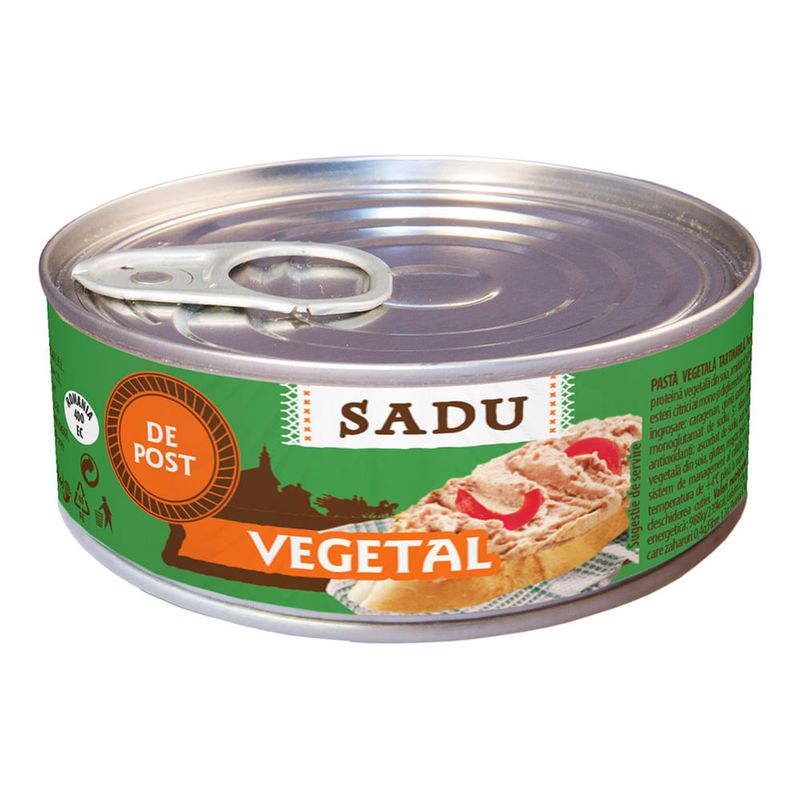 Pate vegetal Sadu, 100g