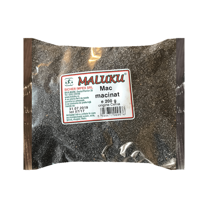 Mac macinat Maluku la plic, 200 g