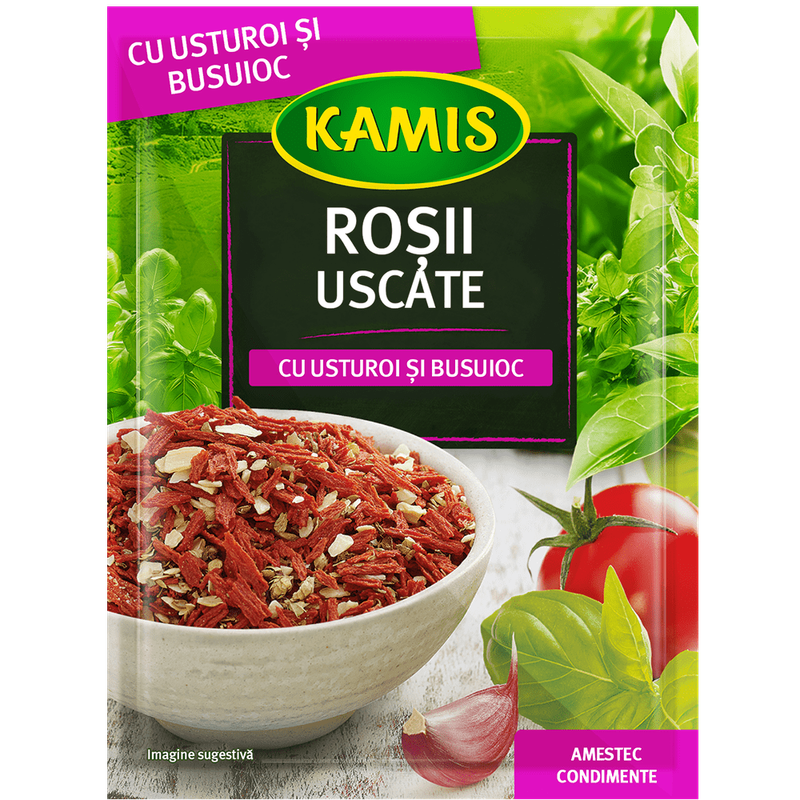 Mix de rosii cu busuioc si usturoi Kamis 15g