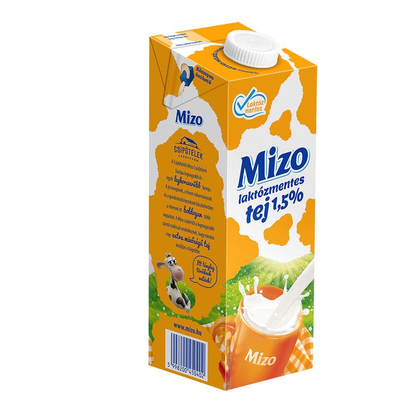 Lapte uht Mizo fara lactoza 1 l