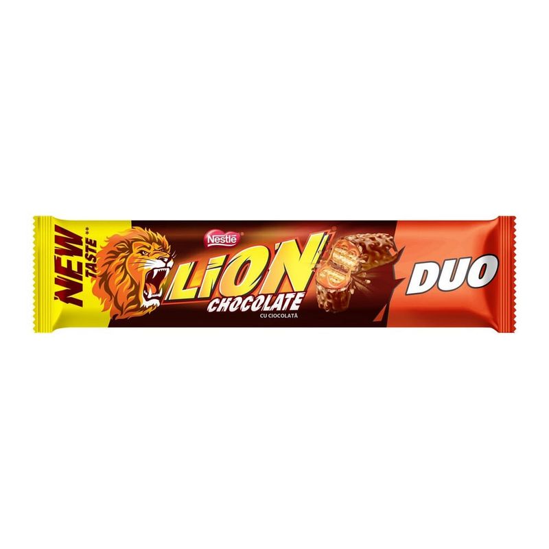 Baton de ciocolata duo Lion, 60g