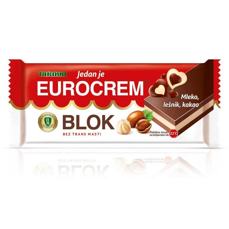 Baton de ciocolata Eurocrem 90g