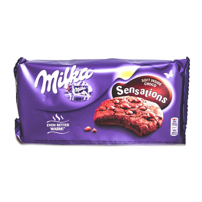 Biscuiti Milka Sensation Choco Made 156G