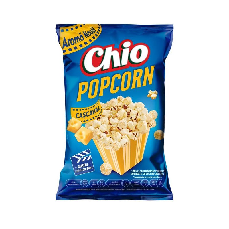 Popcorn cu extra cascaval Chio, 75 g