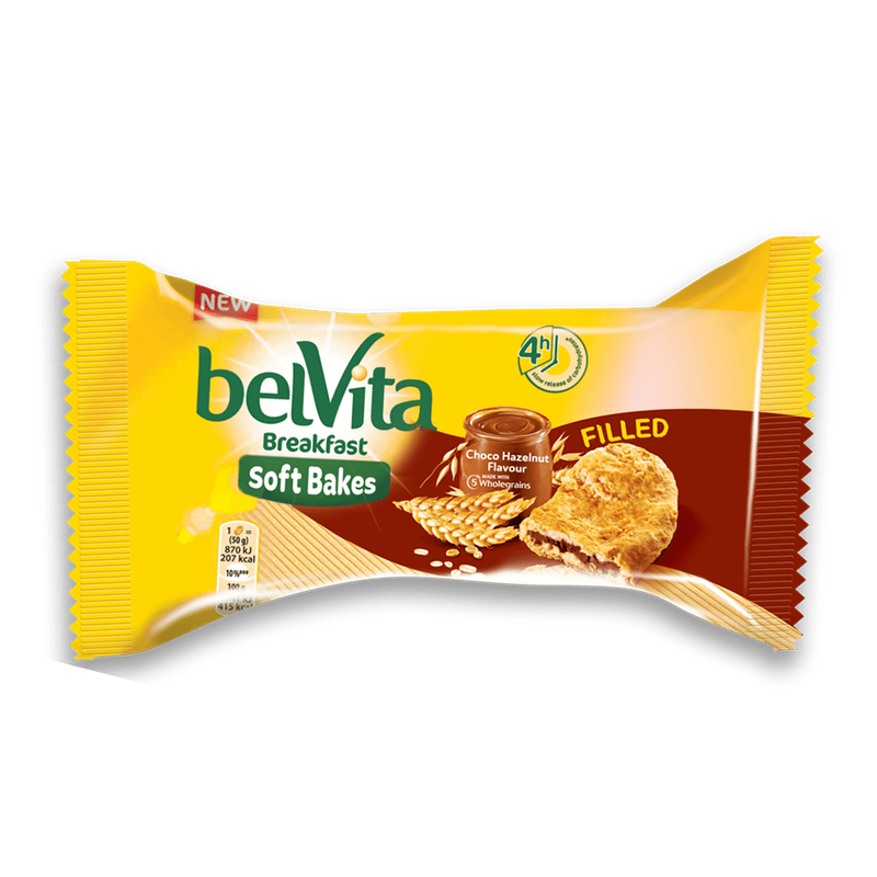 Biscuiti Belvita Soft cu ciocolata 50 g