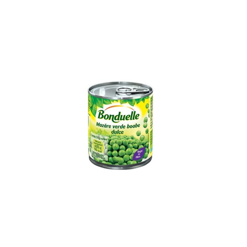 Mazare verde boabe Bonduelle, dulce, 200 g