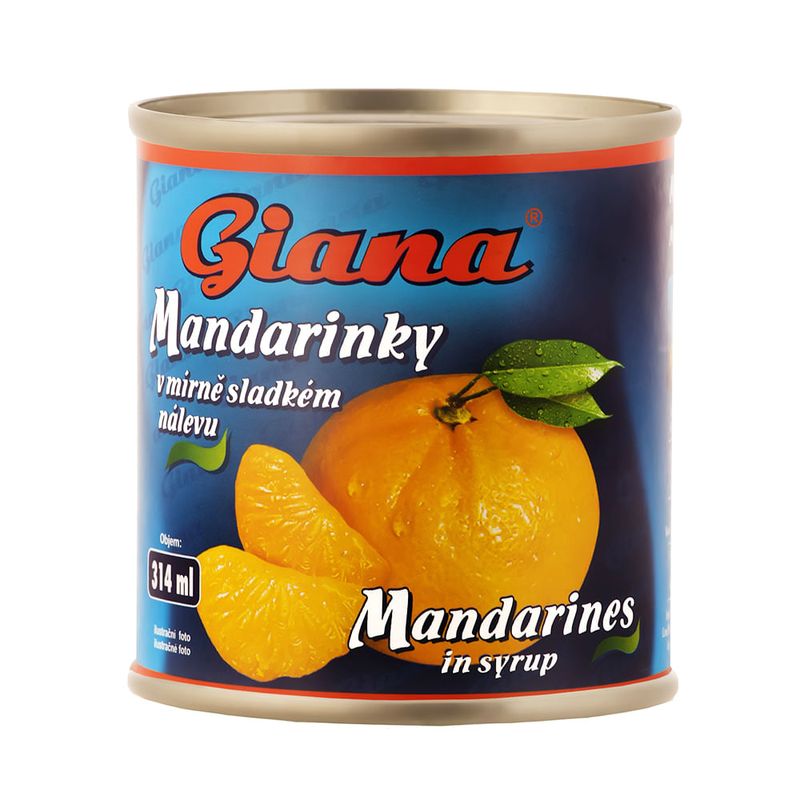 Mandarine in sirop Giana 314 ml