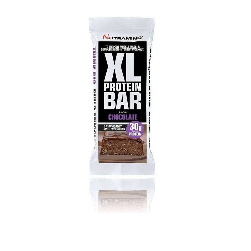 Baton proteic XL cu ciocolata Nutramino, 82g