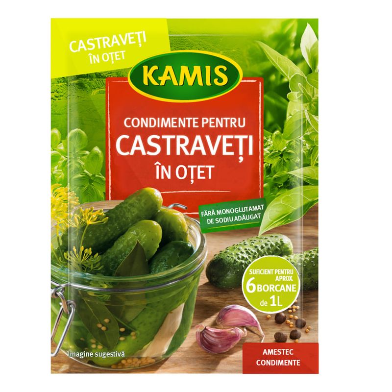 Condimente pentru castraveti in otet Kamis 35 g