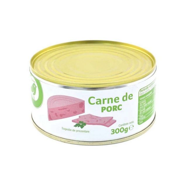 Conserva cu carne de porc 50% Auchan, 300 g