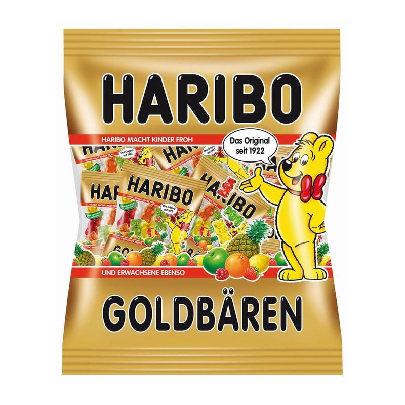 Bomboane gumate Haribo-goldbear mini maxi, 250 g
