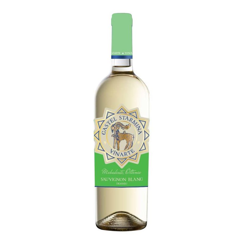 Vin alb sec Vinarte, Sauvignon Blanc 0.75 l