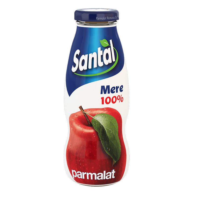 Suc natural de mere Santal, 0.2 l