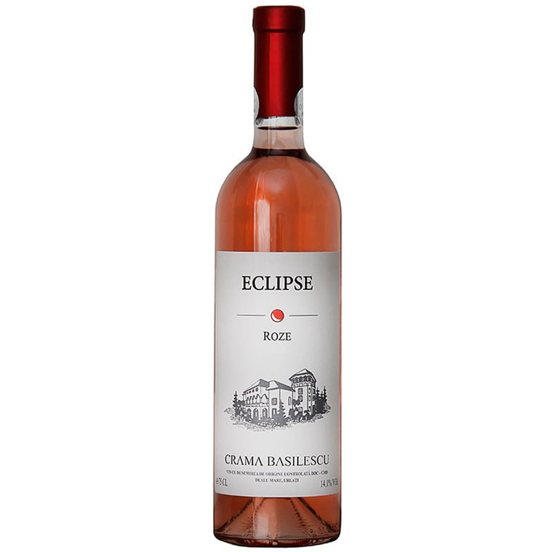 Vin roze sec eclipse cupaj rose Crama Basilescu,  0.75 l
