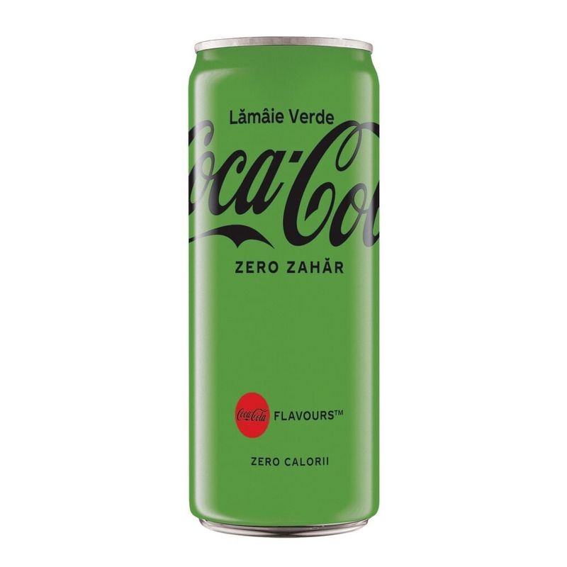 Bautura carbogazoasa Coca-Cola Zero Lime, 0.33 l