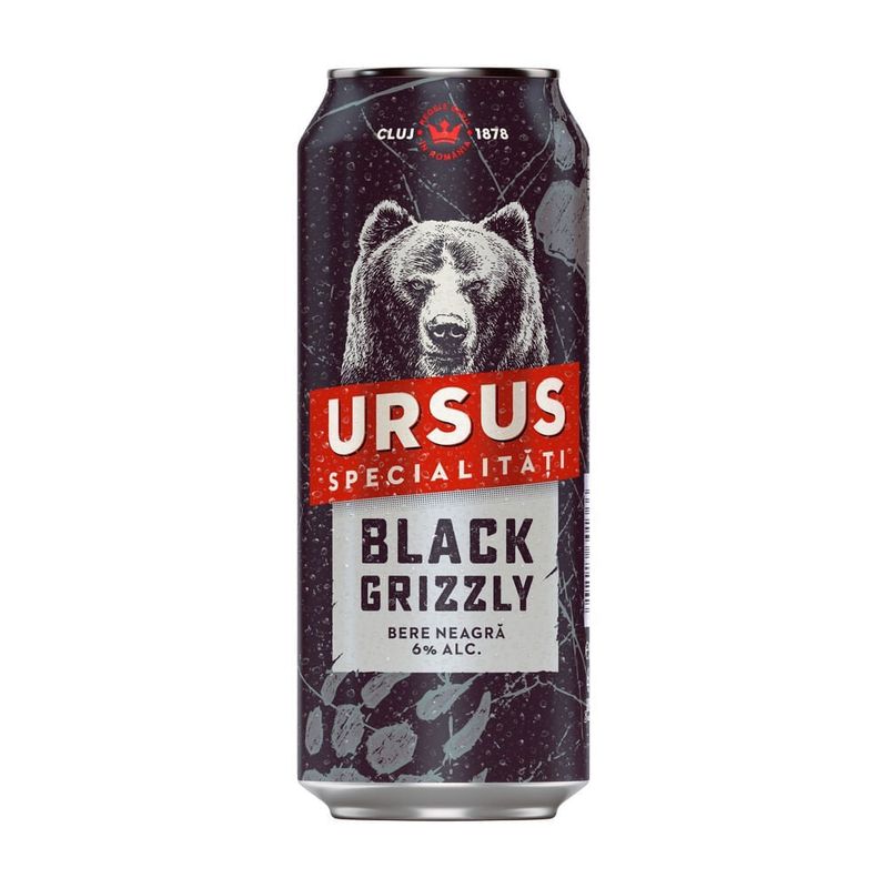 Bere neagra Ursus, 0.5 l