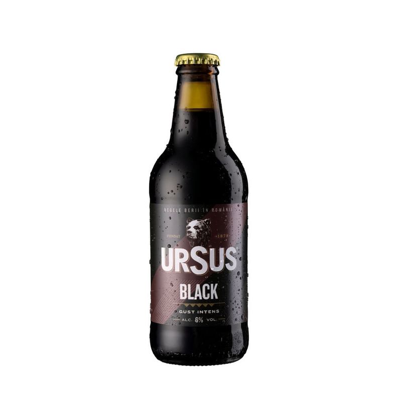 Bere neagra Ursus, 0.33 l