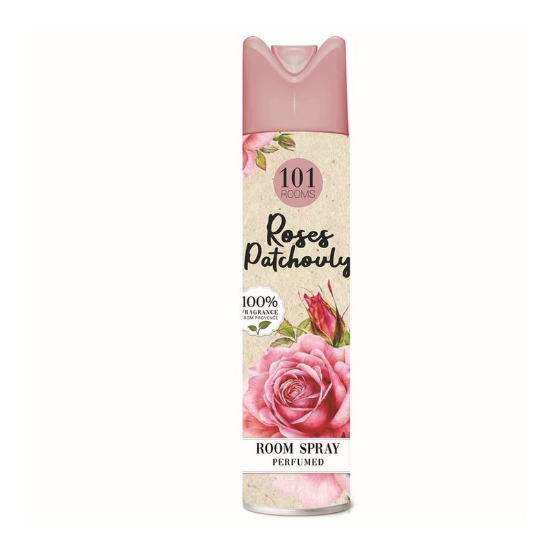 Odorizant de camera spray Roses Patchouli 101 Rooms, 300ml