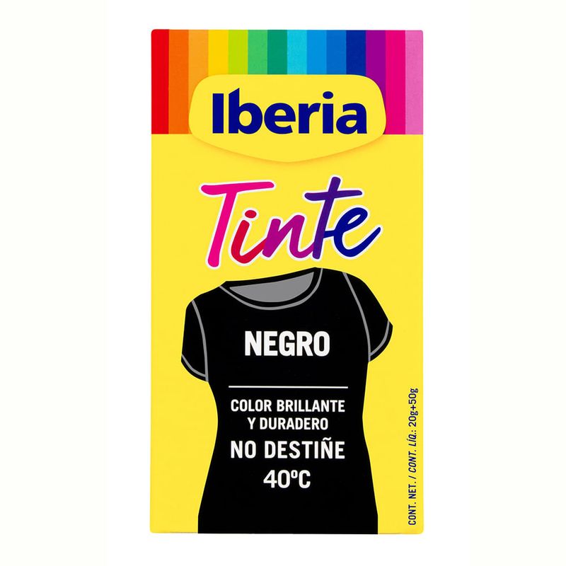 Vopsea haine Iberia, neagra, 1 bucata