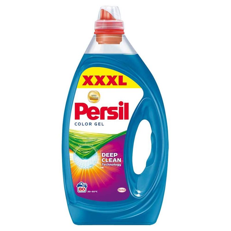 Detergent lichid de rufe Persil Color Gel, 72 spalari, 3.24 l