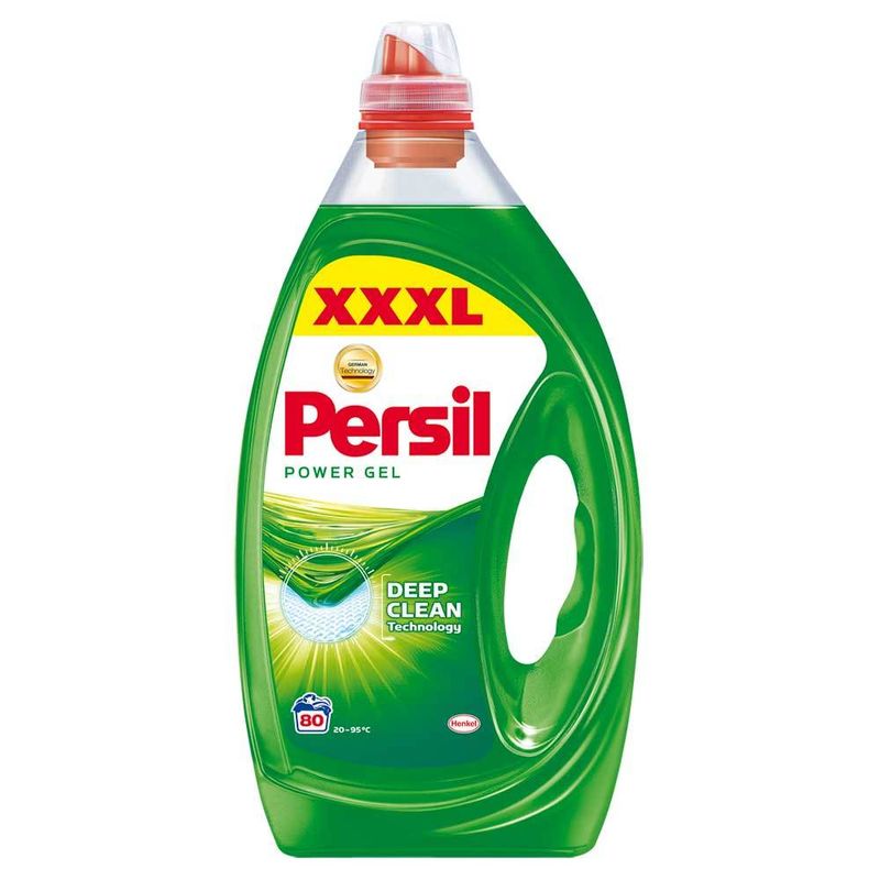 Detergent lichid de rufe Persil Power Gel, 72 spalari, 3.24 l