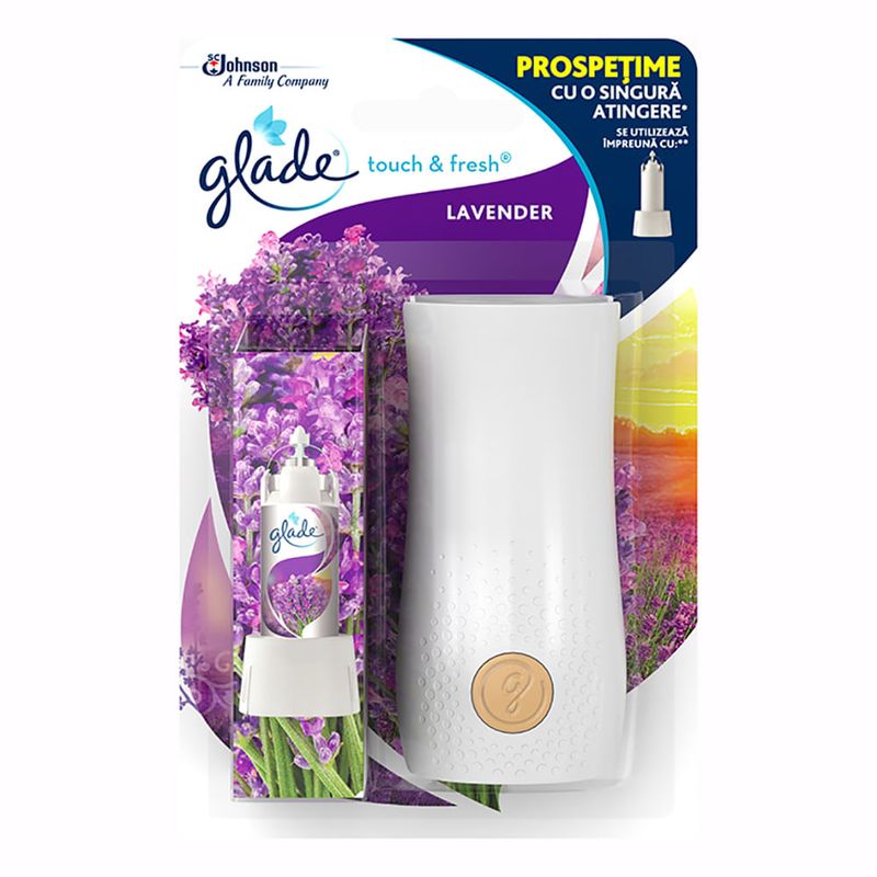 Aparat odorizant casa Glade Microspray Lavender 10 ml