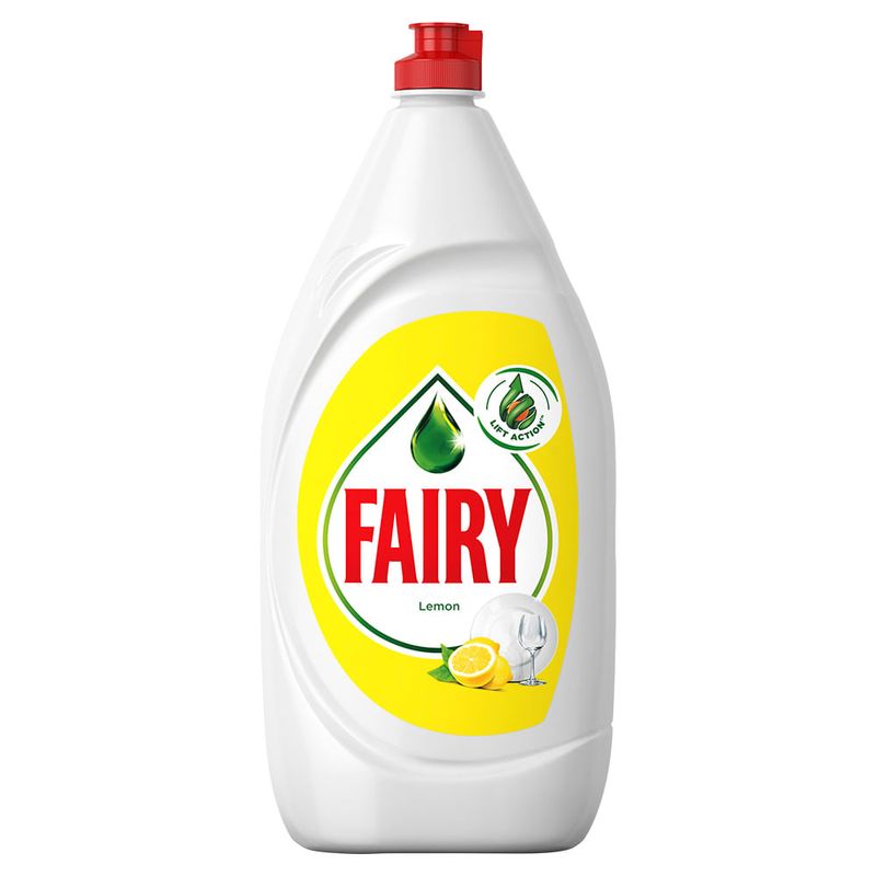 Detergent de vase Fairy Lemon, 1300 ml