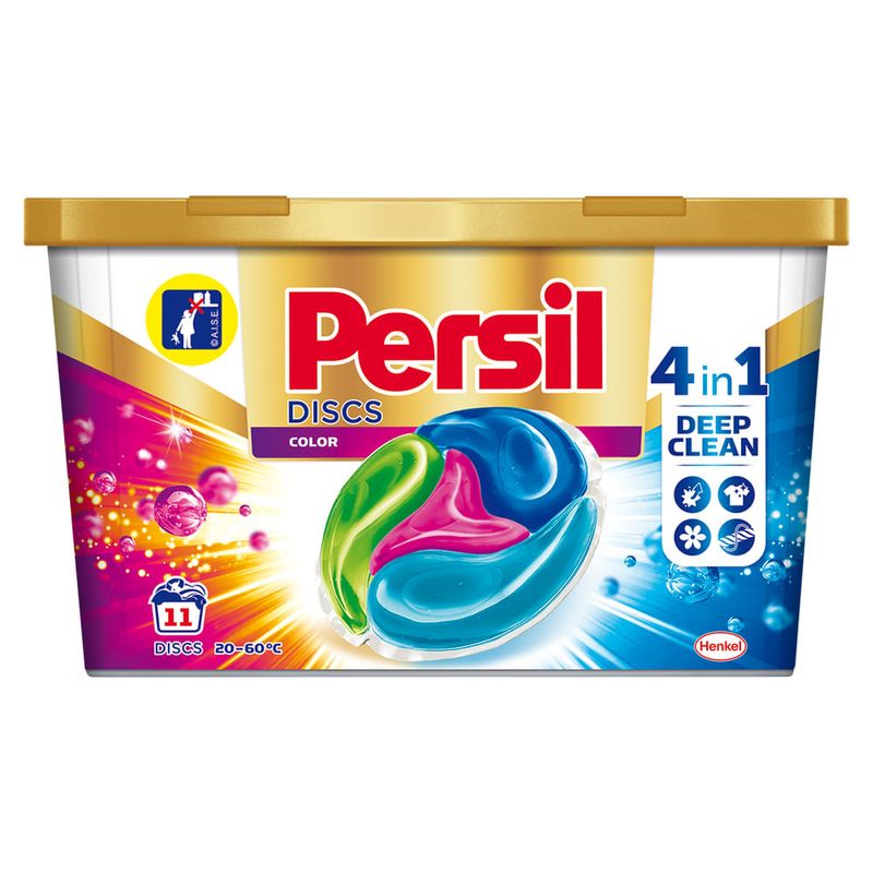 Detergent capsule Persil Discs Color 4in1 Deep Clean, 11 bucati