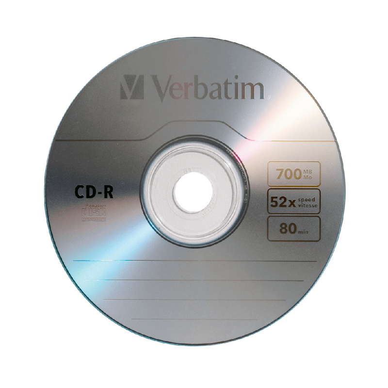 CD-R Verbatim, 700M, 52x Single Sc, Extra protection