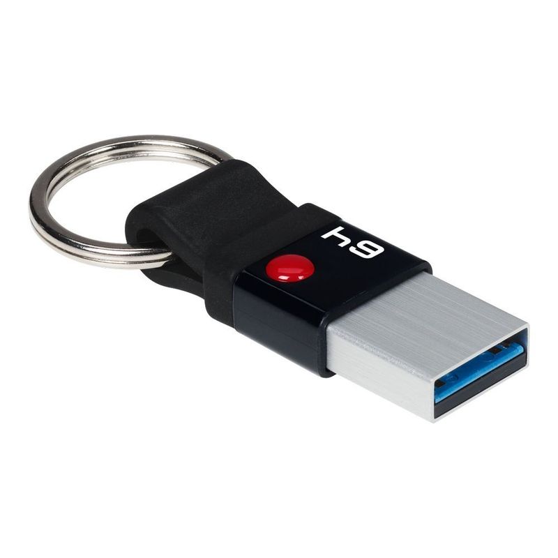 Stick de memorie USB 3.2 Emtec, T100, 64GB, Negru