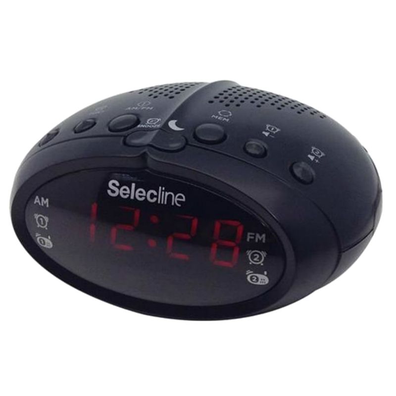 Radio cu ceas si alarma duala Selecline 887285