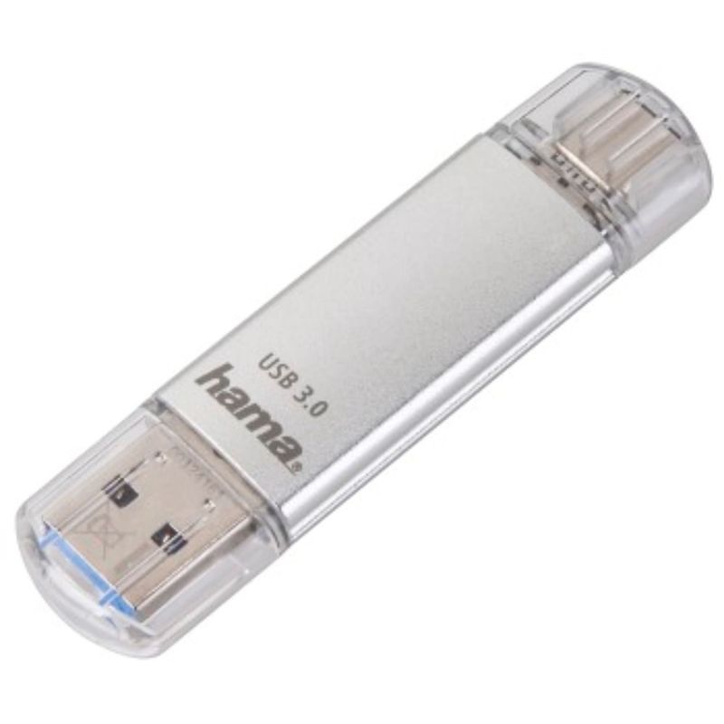 Stick de memorie Hama Laeta Twin USB 3.1 type C cu capacitate de 16GB