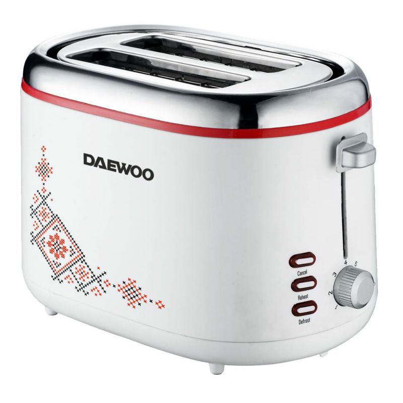 Prajitor de paine Daewoo DBT70TR cu design traditional, 900W