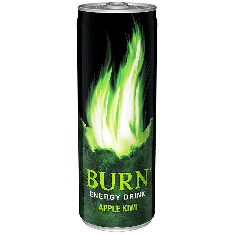 Bautura energizanta Burn Apple Kiwi, 0.25 l