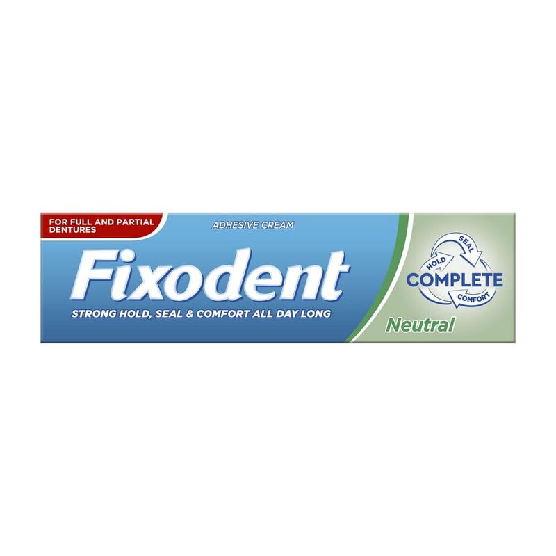 Adeziv pentru proteza dentara Fixodent Complete Neutral, 47g