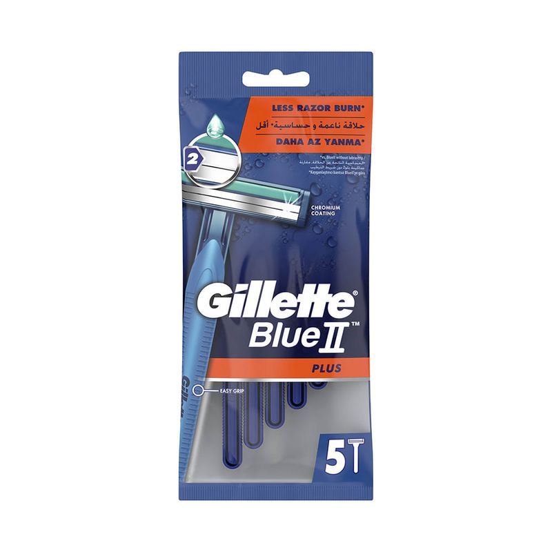 Aparate de ras de unica folosinta Gilette Blue II, 5 bucati