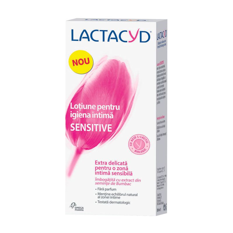 Lotiune pentru igienta intima Lactacyd Sensitive 200 ml