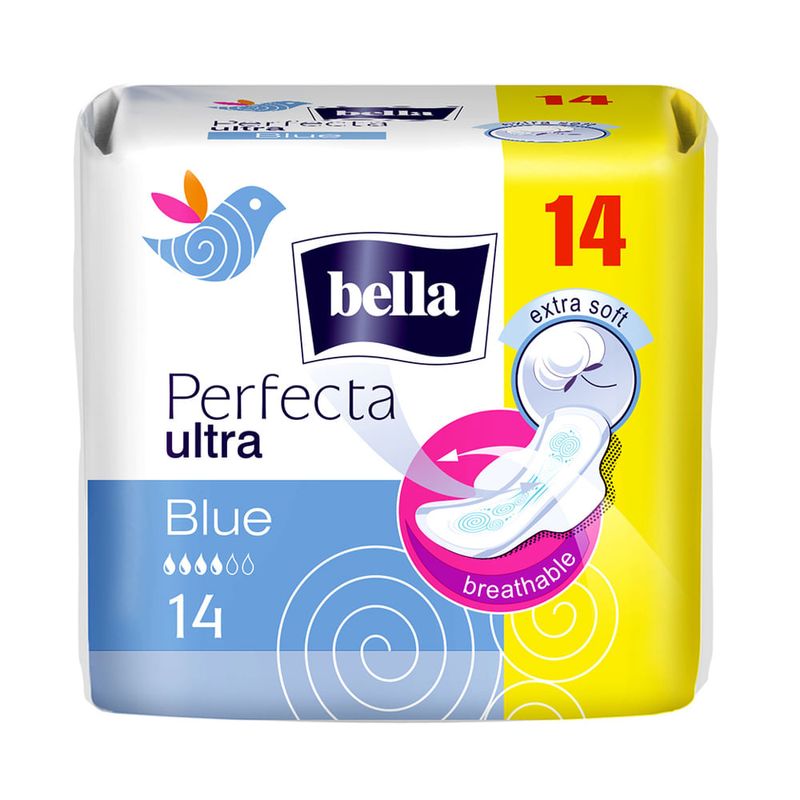 Absorbante Bella Perfecta Blue, 14 bucati