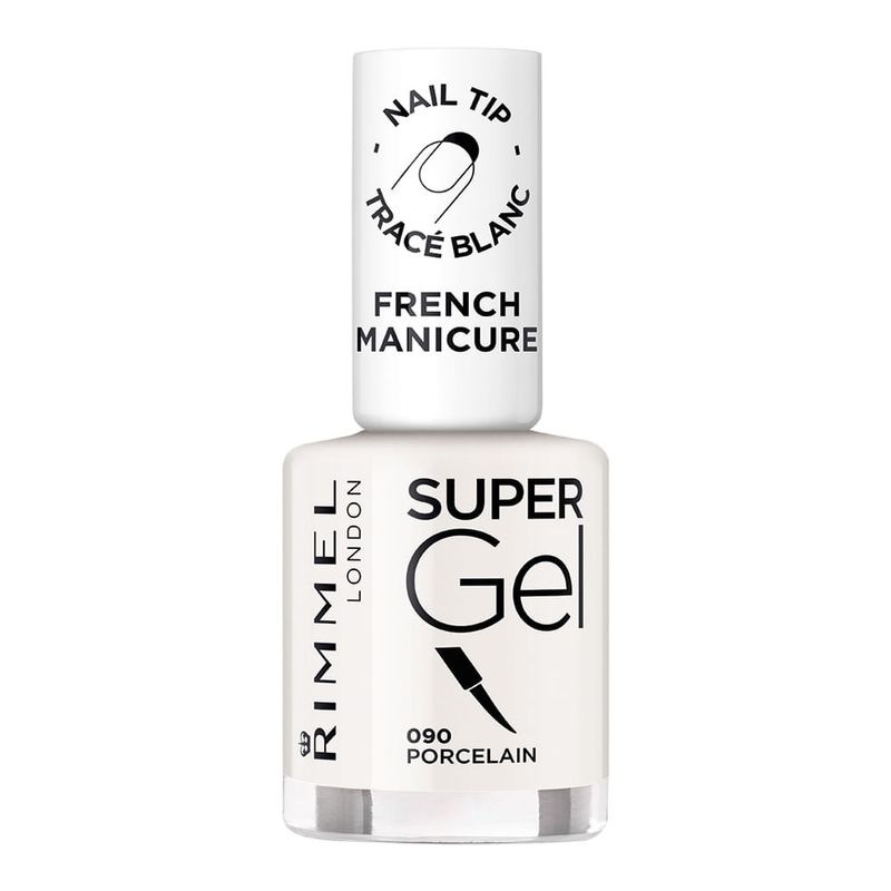 Lac de unghii Super Gel French Manicure, 090 Porcelain, 12 ml