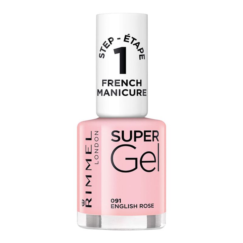 Lac de unghii Super Gel French Manicure, 091 English Rose, 12 ml