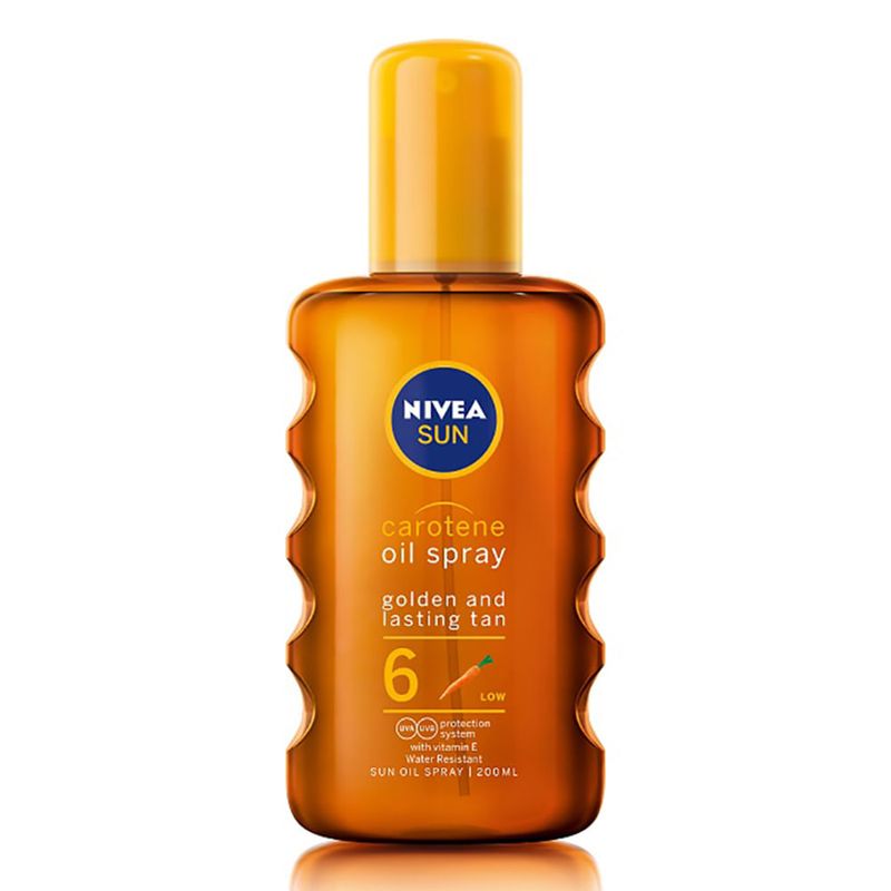 Ulei-spray de plaja pentru bronzare Nivea Sun, FPS 6, 200 ml