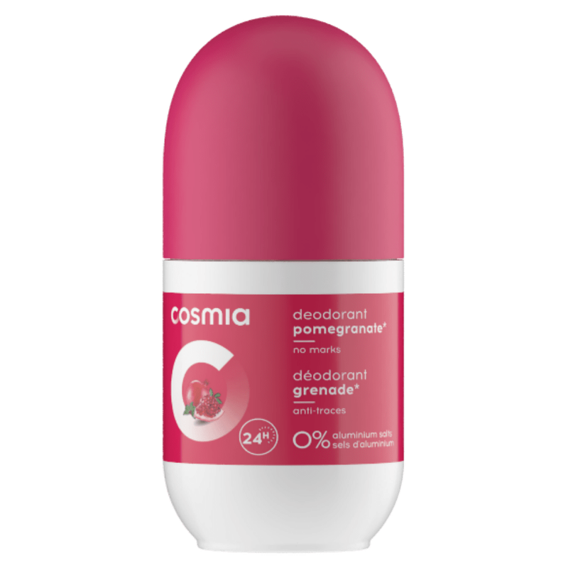 Deodorant Roll-On Cosmia cu parfum si extract de rodie 50ml