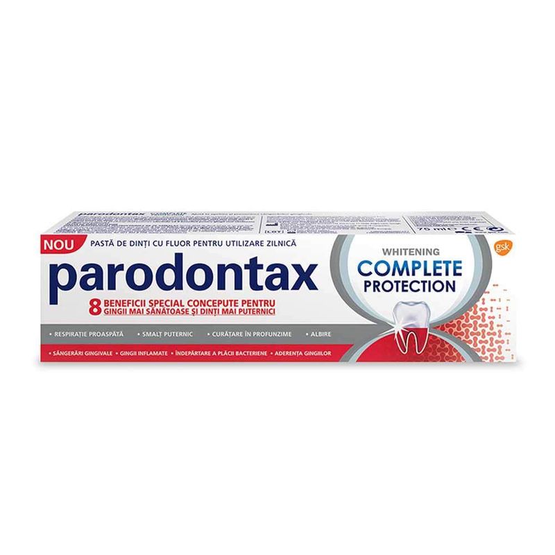 Pasta de dinti Parodontax Complete Protection Whitening, 75 ml