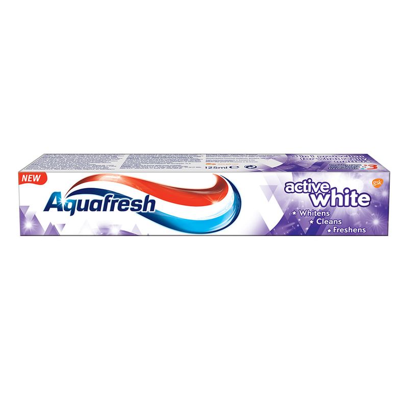 Pasta de dinti Aquafresh Active White, 125 ml