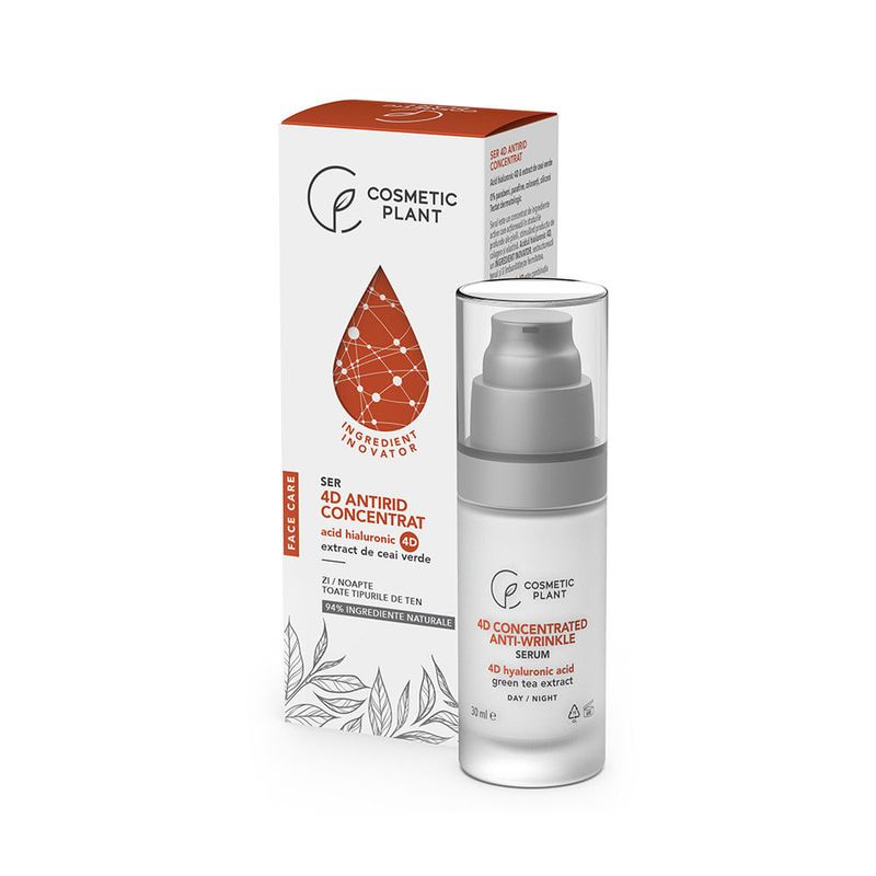 Ser antirid concentrat Cosmetic Plant 4D, 30 ml